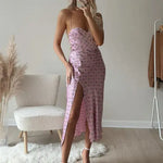 Robe Fleurie Fine Bretelle - Vignette | Dame Fleur