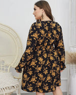 Robe Fleurie Grande Taille - Vignette | Dame Fleur