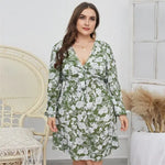 Robe Fleurie Grande Taille - Vignette | Dame Fleur