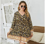 Robe Fleurie Grande Taille - Vignette | Dame Fleur