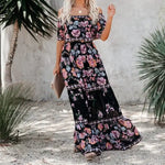 Robe Fleurie Hippie - Vignette | Dame Fleur