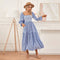 Robe Fleurie Invitée Manches Bouffantes | Dame Fleur