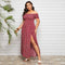 Robe Fleurie Longue Grande Taille | Dame Fleur