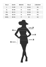 Robe Fleurie Longue Grande Taille - Vignette | Dame Fleur