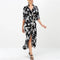 Robe Fleurie Manche 3/4 | Dame Fleur