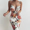Robe Fleurie Mariage Moulante | Dame Fleur