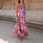 Robe Fleurie Maxi - Vignette | Dame Fleur