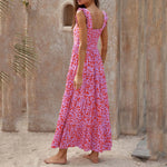 Robe Fleurie Maxi - Vignette | Dame Fleur