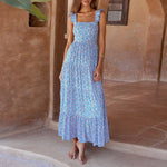 Robe Fleurie Maxi - Vignette | Dame Fleur