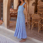 Robe Fleurie Maxi - Vignette | Dame Fleur