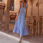 Robe Fleurie Maxi - Vignette | Dame Fleur