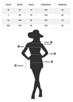 Robe Fleurie Mi-Longue Jean - Vignette | Dame Fleur