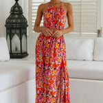 Robe Fleurie Multicolores - Vignette | Dame Fleur