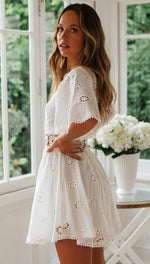 Robe Fleurie Patineuse - Vignette | Dame Fleur