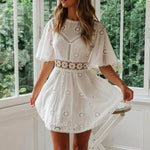 Robe Fleurie Patineuse - Vignette | Dame Fleur