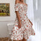 Robe Fleurie Petites Manches | Dame Fleur