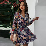 Robe Fleurie Style Bohème - Vignette | Dame Fleur