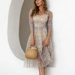 Robe Fleurie Transparente - Vignette | Dame Fleur