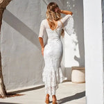 Robe Fleurs Brodée - Vignette | Dame Fleur