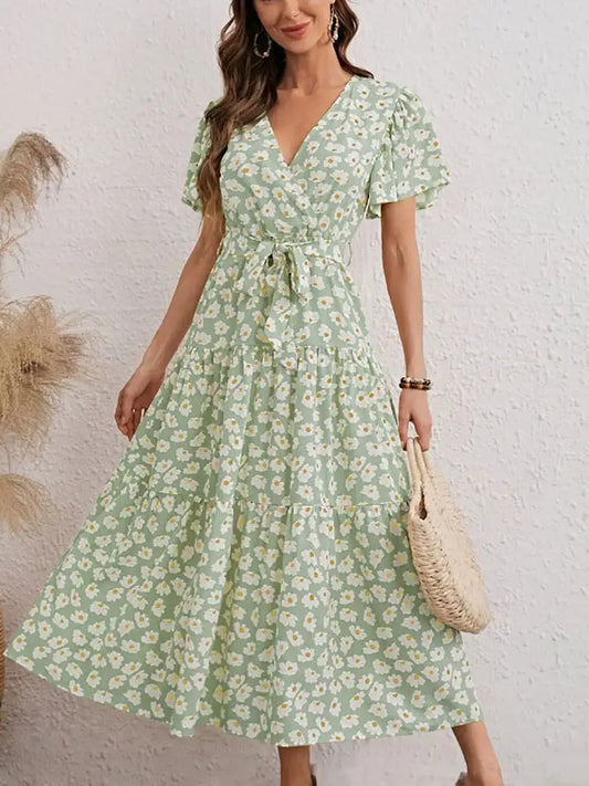 Robe Fleurs Femme | Dame Fleur