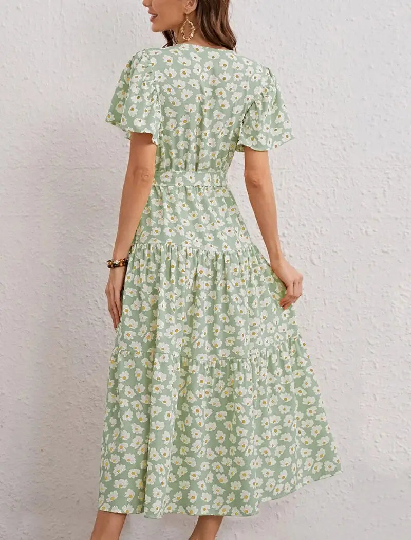 Robe Fleurs Femme | Dame Fleur