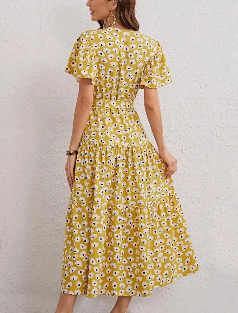 Robe Fleurs Femme | Dame Fleur