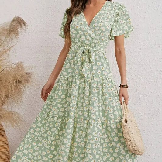 Robe Fleurs Femme | Dame Fleur