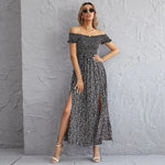 Robe Longue Ample Fleurie - Vignette | Dame Fleur