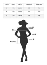 Robe Longue Blanche Champêtre - Vignette | Dame Fleur