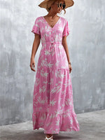 Robe Longue Champêtre Fleurie - Vignette | Dame Fleur