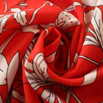 Robe Longue Col Chemise Fleurie - Vignette | Dame Fleur