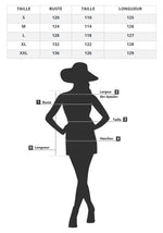 Robe Longue Dentelle Fleurie - Vignette | Dame Fleur