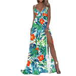 Robe Longue Fendue Eté - Vignette | Dame Fleur