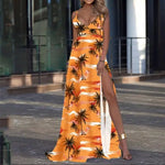 Robe Longue Fendue Eté - Vignette | Dame Fleur