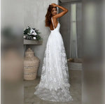 Robe Longue Fleurie avec Broderie - Vignette | Dame Fleur