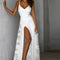Robe Longue Fleurie avec Broderie | Dame Fleur