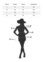 Robe Longue Fleurie Cintrée - Vignette | Dame Fleur