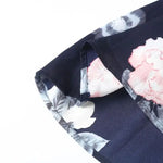 Robe Longue Fleurie Dos Nu Glamour - Vignette | Dame Fleur