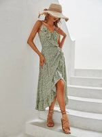 Robe Longue Fleurie Femme - Vignette | Dame Fleur