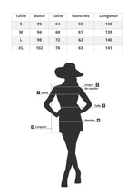 Robe Longue Fleurie Manche Dentelle - Vignette | Dame Fleur