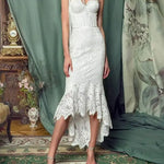 Robe Longue Fleurie Mariage Champêtre - Vignette | Dame Fleur