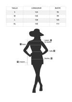 Robe Longue Fleurie Mousseline - Vignette | Dame Fleur