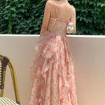 Robe Longue Fleurie Romantique - Vignette | Dame Fleur