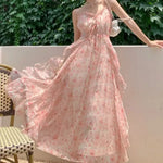 Robe Longue Fleurie Romantique - Vignette | Dame Fleur