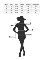 Robe Longue Fleurie Rose Manche longue - Vignette | Dame Fleur