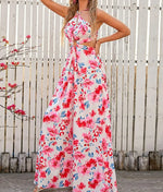 Robe Longue Fleurie Style Habillé - Vignette | Dame Fleur