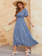Robe Longue Fleurie Vintage Cintrée | Dame Fleur