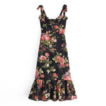 Robe Longue Florale Femme - Vignette | Dame Fleur