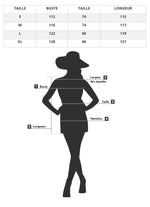 Robe Longue Fluide Fleurie Verte - Vignette | Dame Fleur