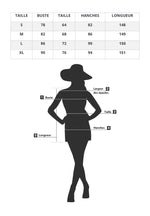 Robe Longue Grosses Fleurs - Vignette | Dame Fleur